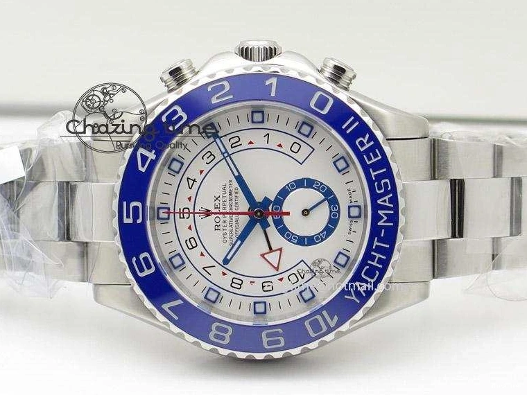 MiroTime 0509 YachtMaster II 116680 SS White Dial on SS Bracelet A Lightweight 4043